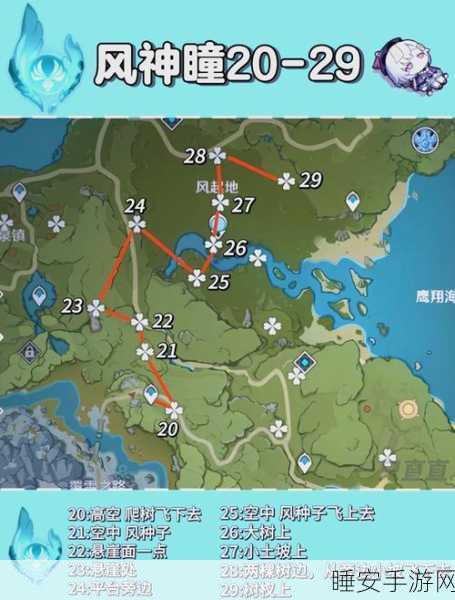 蒙德探秘,原神公测版风神瞳全攻略,解锁隐藏宝藏!