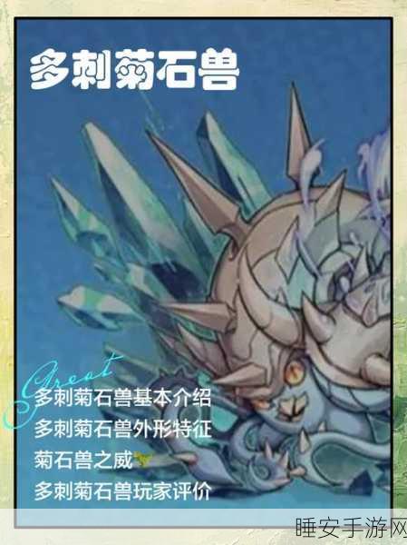 独家揭秘，宝可梦大探险菊石兽培育攻略，专属食谱配方大公开！