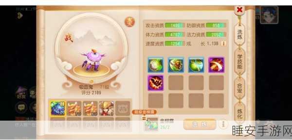 梦幻西游手游,顶尖玩家揭秘,哪些宠物是血宠打造的不二之选?