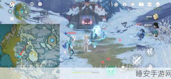 揭秘原神雪山秘境,点亮神秘柱子,解锁隐藏宝藏