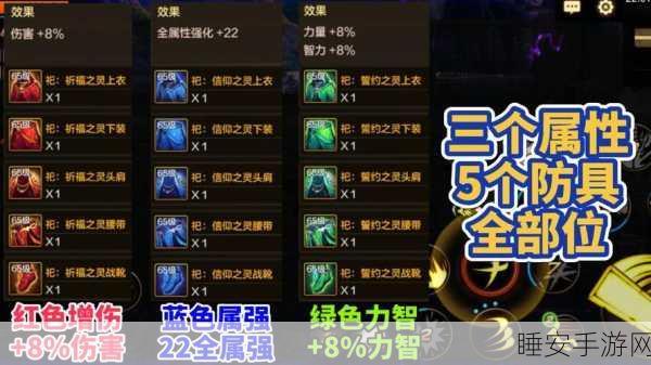 DNF手游,揭秘精灵支配者战袍套装满属性,打造顶尖战斗力!