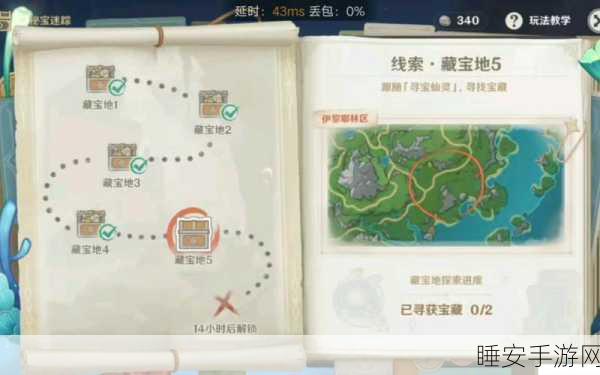 原神探索秘宝,无名宝藏全位置解锁与高效获取策略
