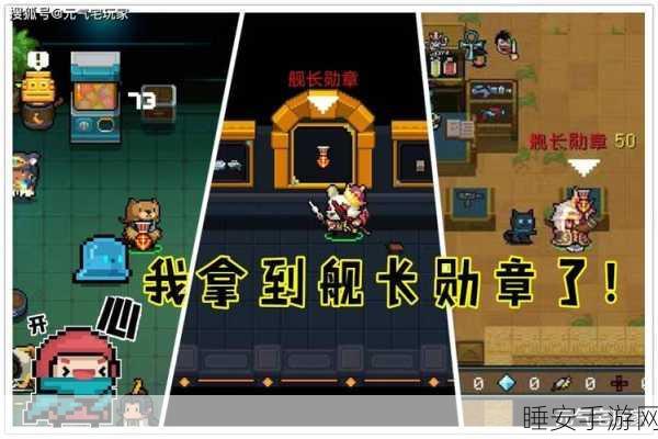 深度揭秘,元气骑士舰长勋章武器功能全解析及实战应用