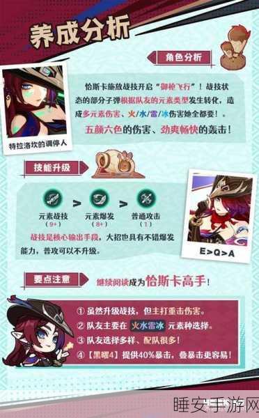 原神高手必看，恰斯卡角色圣遗物搭配与词条优选全攻略