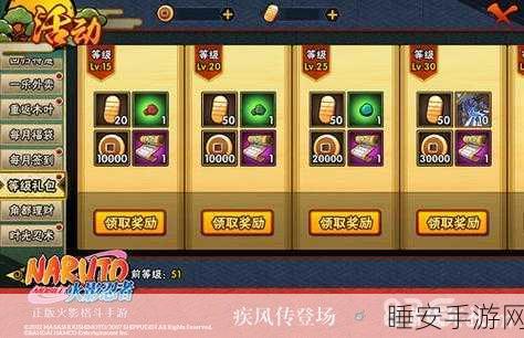 火影忍者手游,揭秘S级五彩兵粮丸合成秘籍