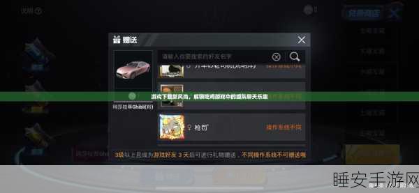 绝地求生,揭秘好友邀请背后的战术迷局与竞技新风尚