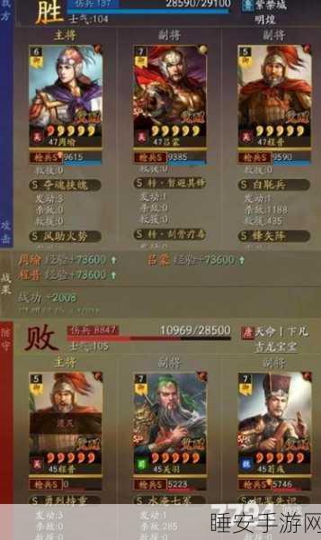 三国志战略版深度剖析，陆逊SP吕蒙程普肉枪阵容强度及实战应用