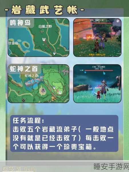 原神稻妻区域特产画片全攻略,解锁隐藏宝藏,探索绝美风景
