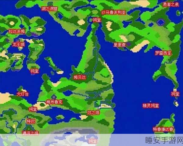 勇者斗恶龙7，FC经典重现，详尽地图攻略大揭秘