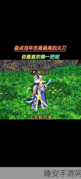 地下城与勇士，顶尖太刀大比拼，揭秘战斗利器的终极之选！