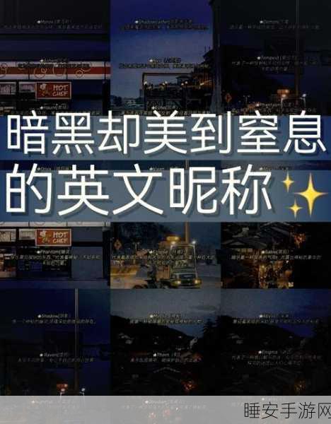 暗黑系网名女生专属,探索神秘个性的游戏世界