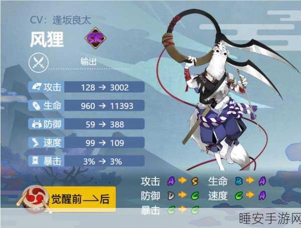 阴阳师传奇角色深度剖析，风狸，平安京刺客之王的隐秘篇章
