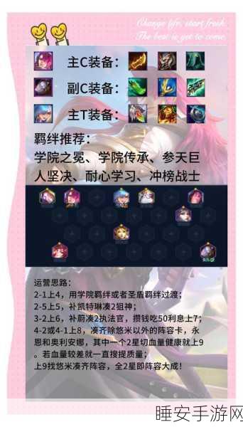 金铲铲之战8,战斗学院深度攻略,解锁致胜秘籍!