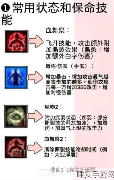 诛仙3战斗艺术,深度解析技能躲闪秘籍,主宰战场每一刻