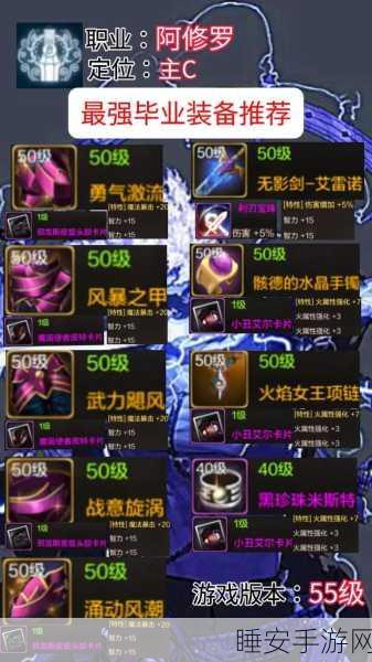 DNF手游深度解析，艾肯装备修罗属性选择全攻略