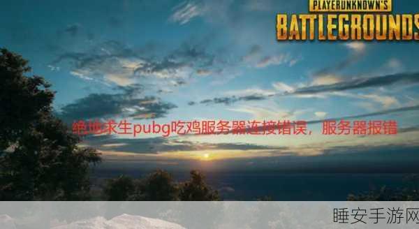 绝地求生连接难题全解析，服务器故障排查与实战攻略