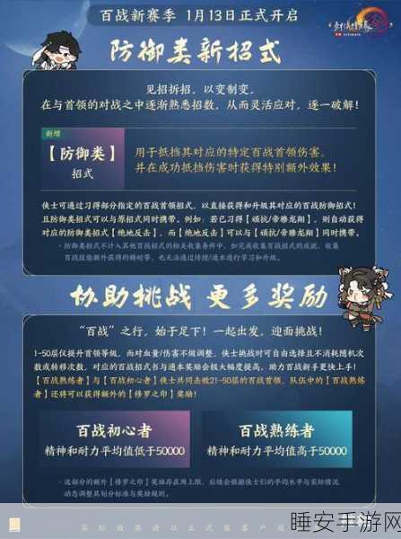 剑网3无界霸王马场挑战赛,声望速升攻略,稀有奖励等你拿!