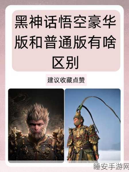 黑神话,悟空标准版VS豪华版,哪个更值得入手?