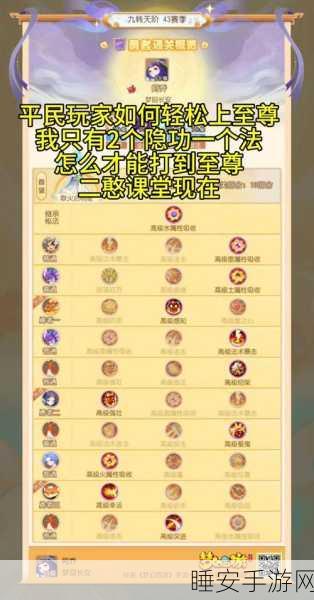 梦幻西游手游天阶战将1全面攻略,解锁战斗新境界,突破极限
