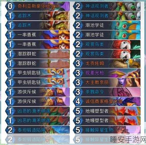 炉石传说竞技新宠，揭秘狗贼卡组的制胜之道