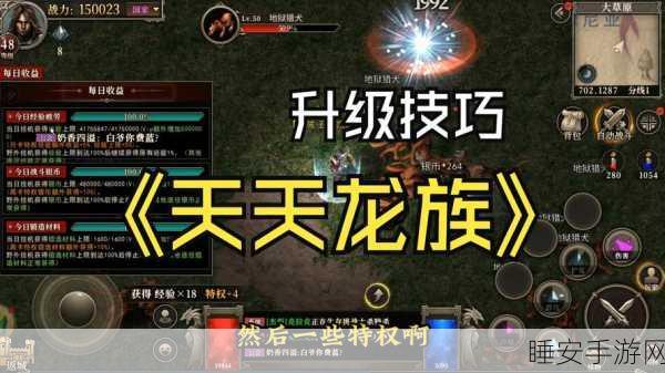 网游之育龙新手必看,如何选择龙族装备?开荒攻略揭秘!