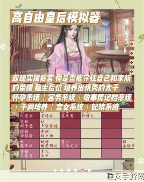 误国传奇，橙光游戏攻略全解析