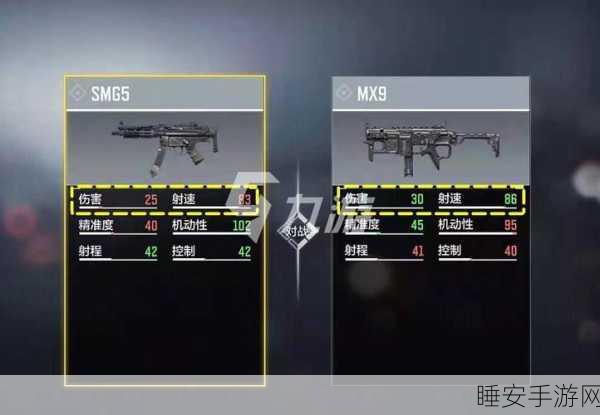 MX9称霸战场,使命召唤手游顶尖配件搭配与战术解析