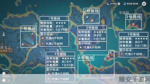 原神天云草实全攻略,解锁高效采集点位与隐藏技巧,助你快速升级