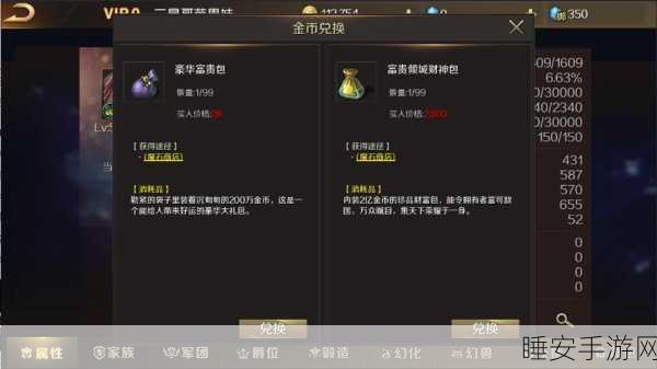 魔域手游深度解析,家庭仓库扩容全攻略