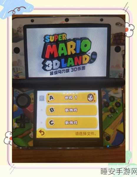 解锁3DS新超级马里奥2蘑菇关的秘籍大公开!