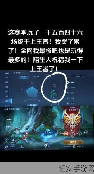 王者荣耀，揭秘排位赛登顶秘籍，细节决定胜负！