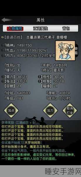 放置江湖美容术,解锁角色颜值新高度,竞技与魅力并重!