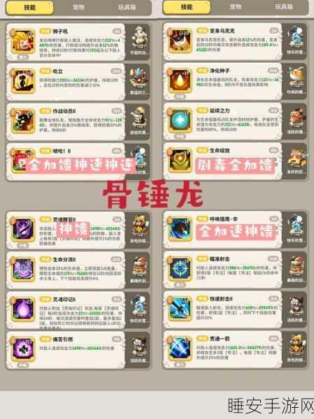战士荣耀,不休的乌拉拉战士技能搭配全攻略