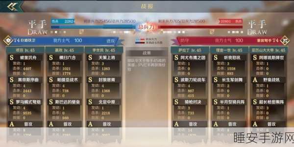 S级技能解锁！文明与征服技能替换与搭配深度策略指南