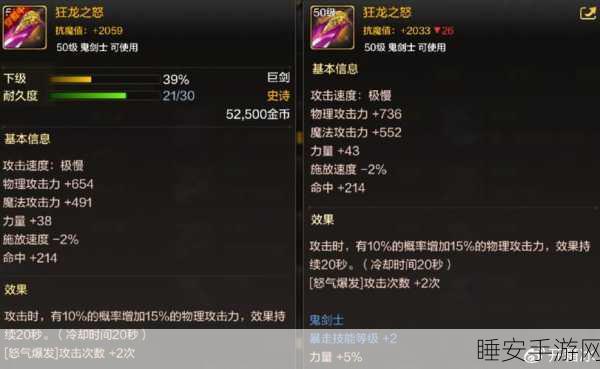 DNF起源55级剑魔顶级防具毕业套装全攻略,打造无敌战士的终极选择