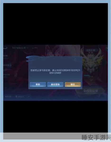 王者荣耀封号危机,三天申诉期内如何快速解封?