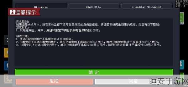元气骑士防沉迷系统全解析，家长与孩子共筑健康游戏防线