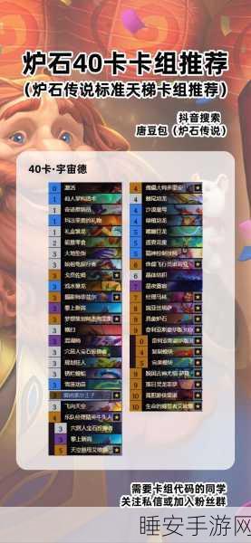 炉石传说竞技场霸主，蓝白德卡组深度解析与实战攻略