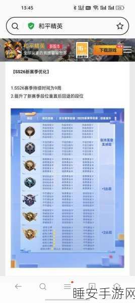 和平精英战神段位最低分揭秘，如何查询及提升技巧全攻略