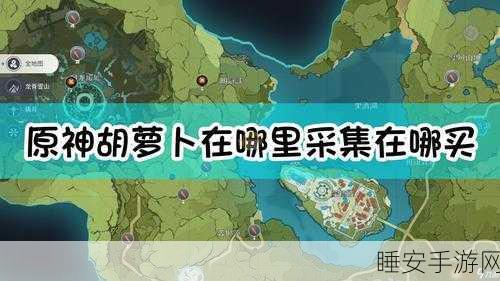 原神速刷胡萝卜白萝卜攻略,高效采集点大揭秘