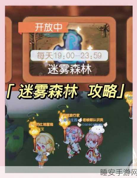迷雾森林探险指南，揭秘地下城堡3迷雾森林进入方法