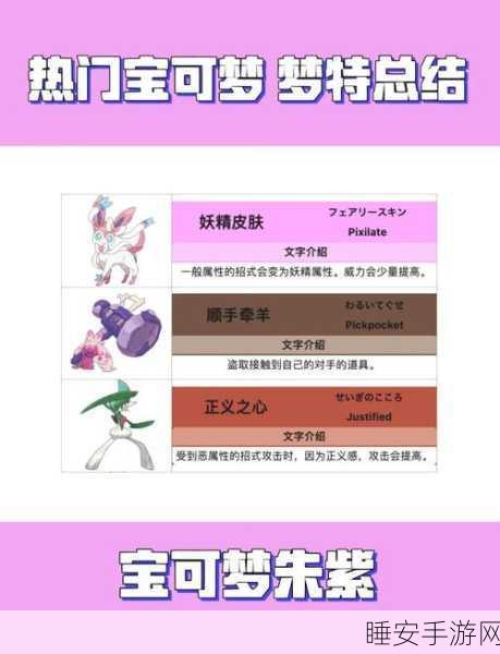 宝可梦朱紫,揭秘梦特性的获取之道与竞技策略