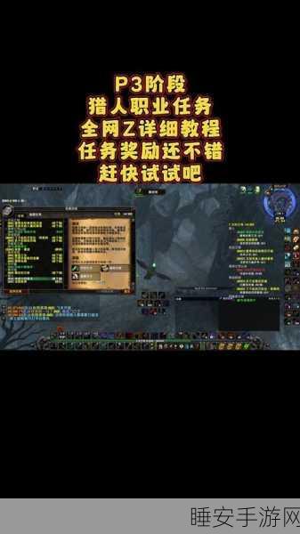 魔兽怀旧服2025,猎人职业速成宝典,经典版高效成长秘籍