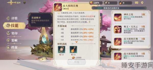 阴阳师手游,揭秘雷神契印的终极用法与实战技巧