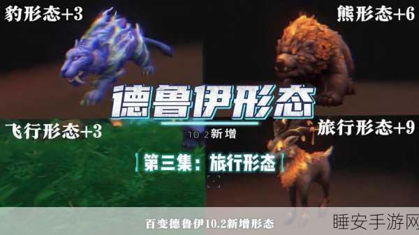 魔兽世界手游化前瞻,德鲁伊技能加点全攻略,打造你的自然之灵!