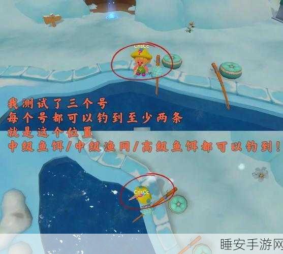 摩尔庄园深度探索,珍稀雪鱼捕捉攻略与梦幻田园隐藏乐趣揭秘