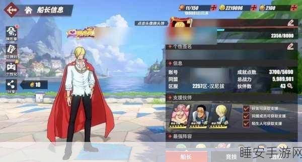 航海王热血航线,优化团队配置,攻克无用的下属高胜率攻略