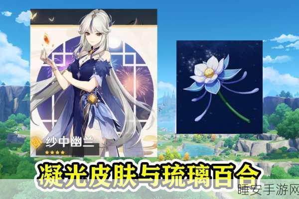 独家揭秘，原神凝光纱中幽兰皮肤高效获取全攻略