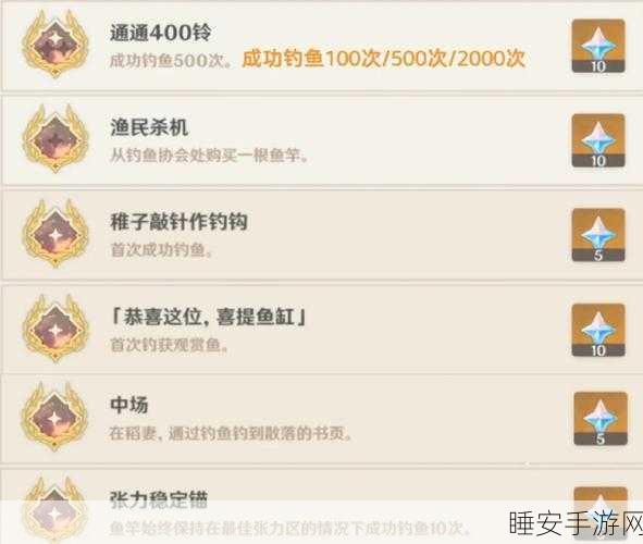 原神钓鱼大赛全攻略，从新手入门到高手夺冠秘籍
