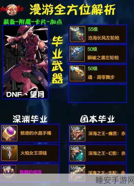DNF手游漫游职业深度解析，加点攻略与竞技实战技巧